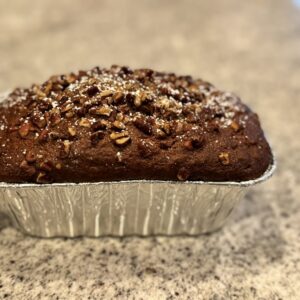 Banana Bread Mini-Loaf with Pecans
